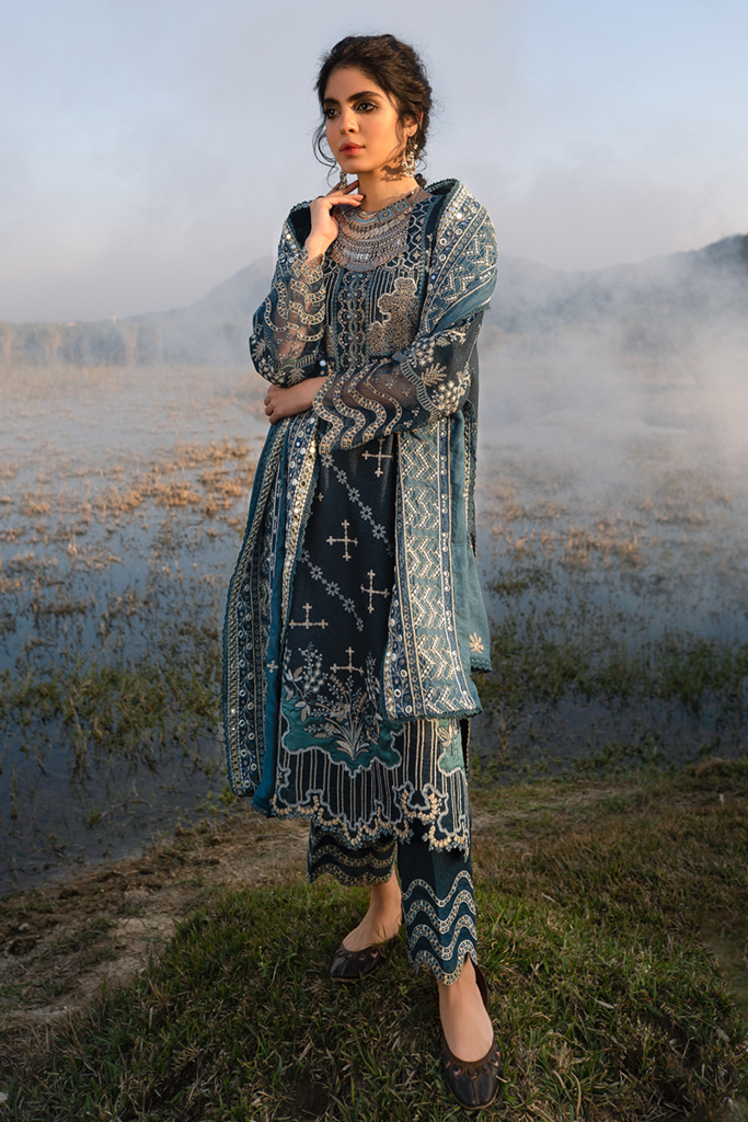 KS-12 | Qalamkar | Luxury Lawn Collection 2020