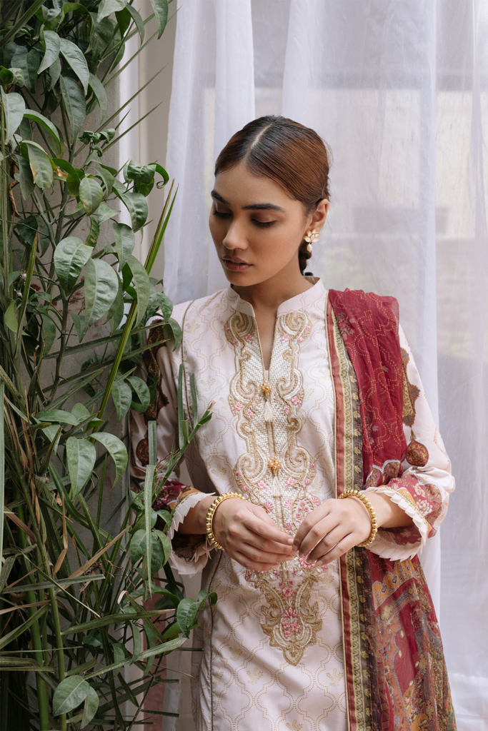 QLS-03 | Qalamkar | Qline Lawn | 2020