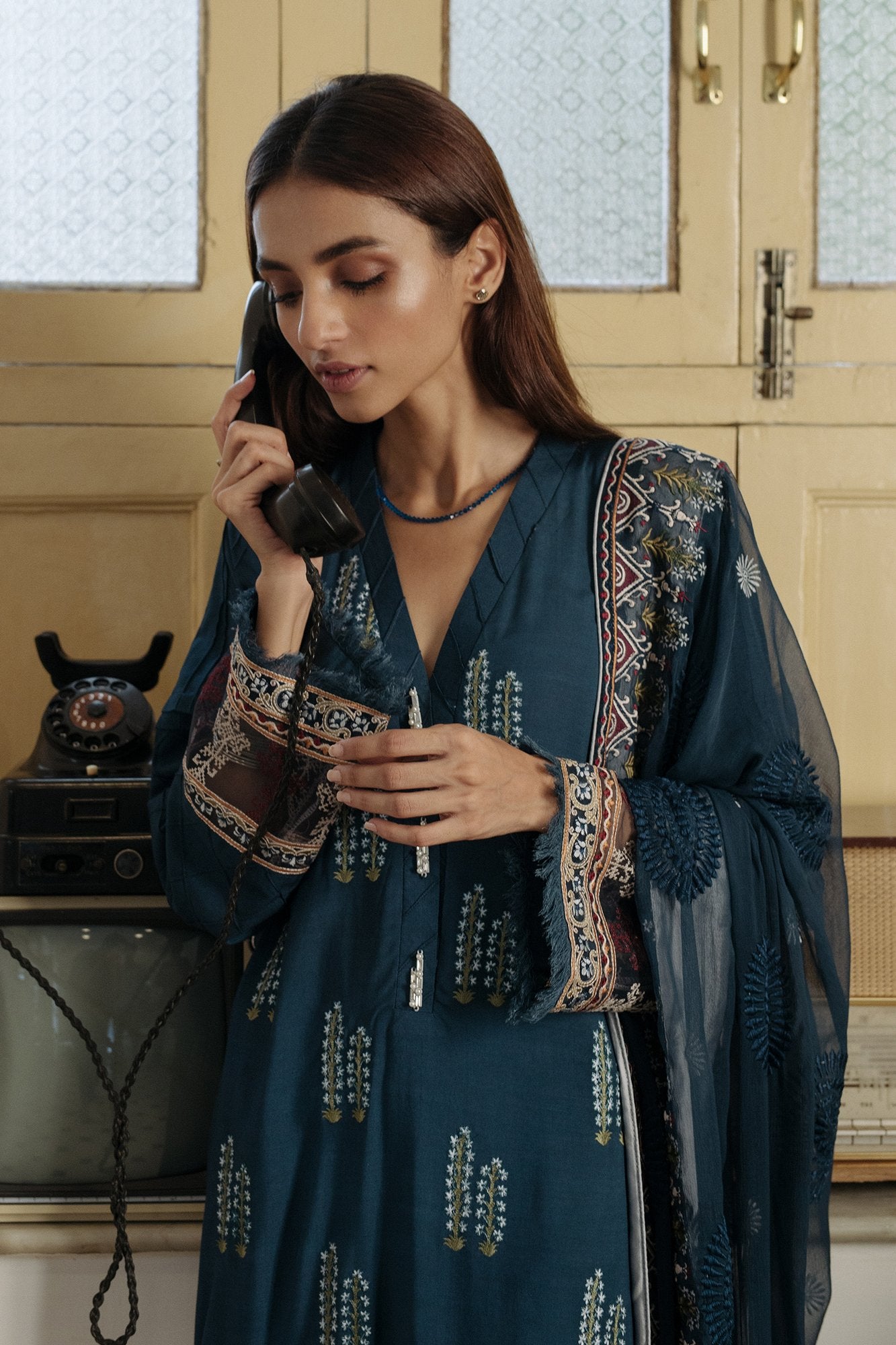 QLA-03 (Qalamkar - Qline Linen Collection 2019)