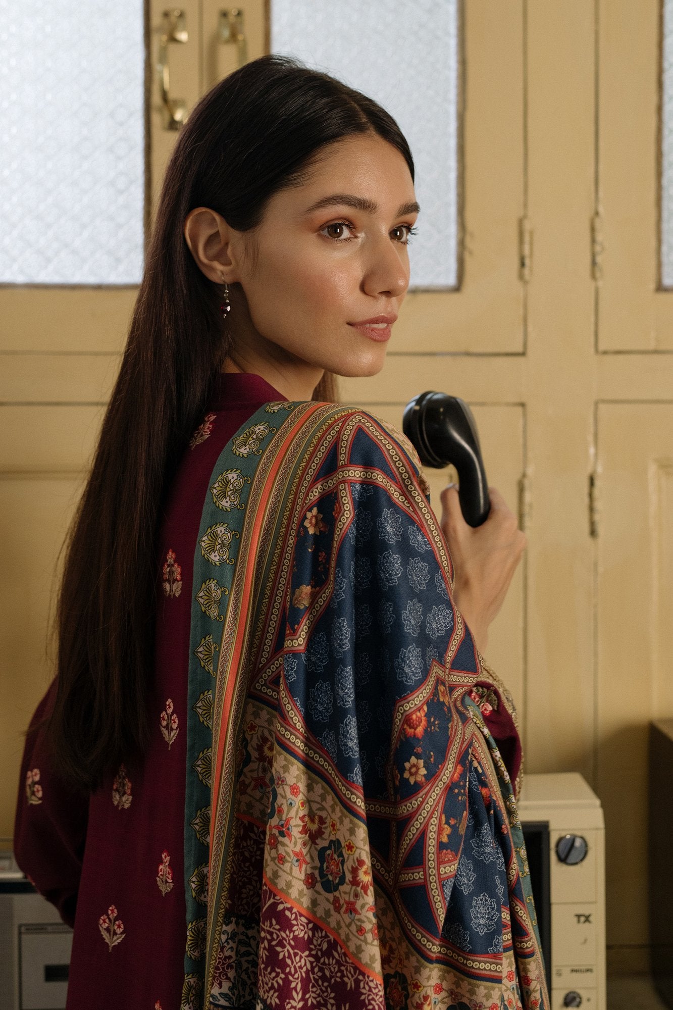 QLA-02 (Qalamkar - Qline Linen Collection 2019)