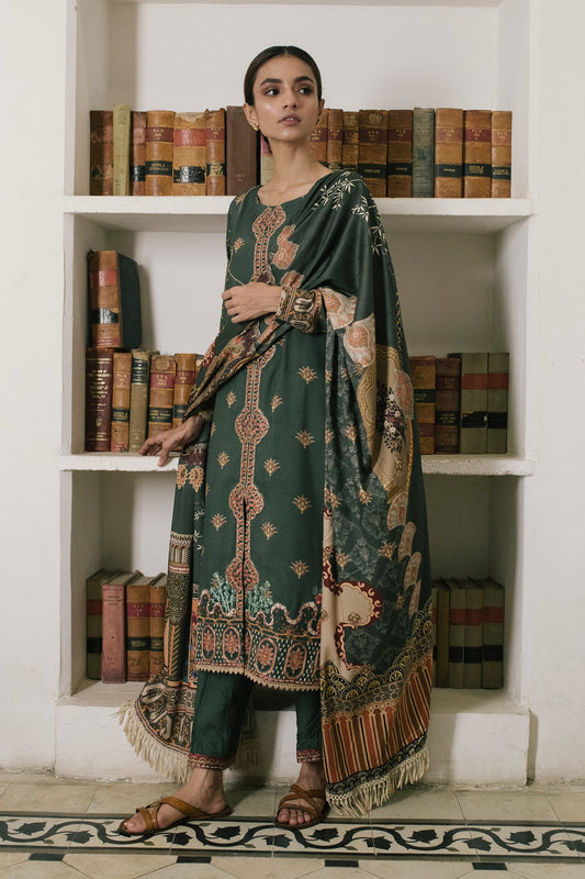 QLA-10 (Qalamkar - Qline Linen Collection 2019)
