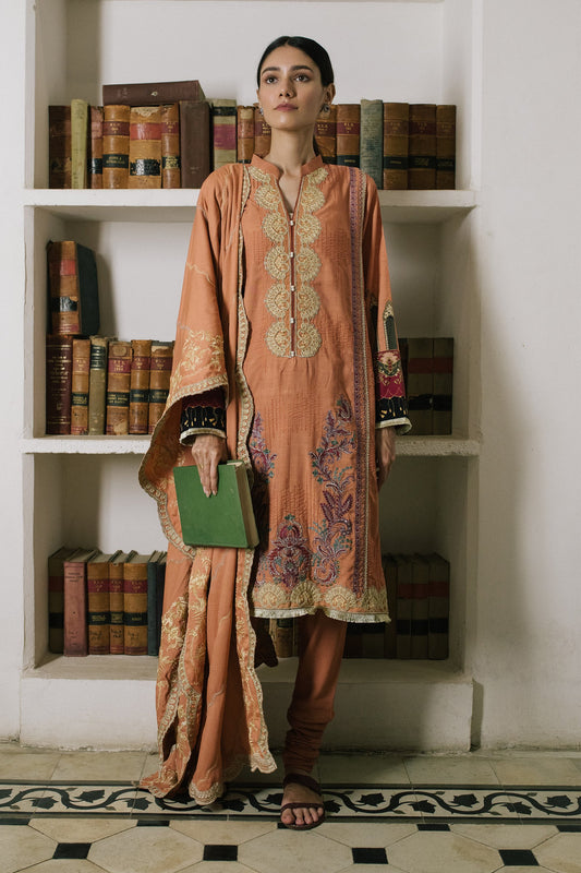 QLA-11 (Qalamkar - Qline Linen Collection 2019)
