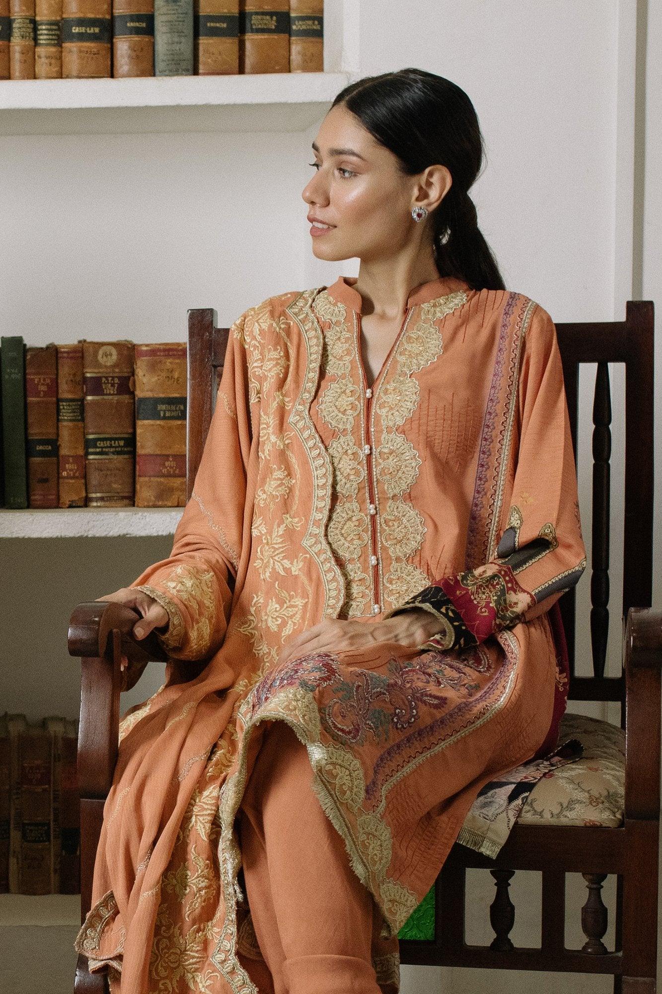 QLA-11 (Qalamkar - Qline Linen Collection 2019)