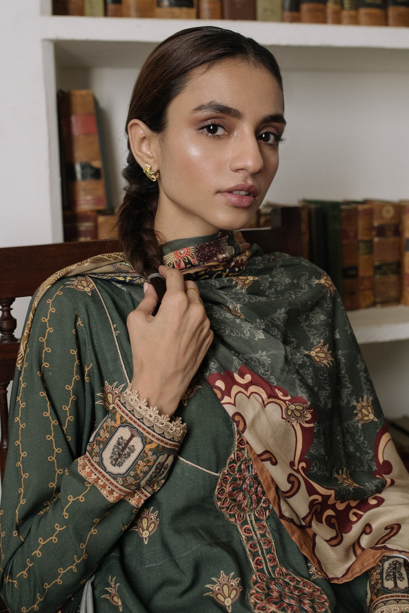 QLA-10 (Qalamkar - Qline Linen Collection 2019)