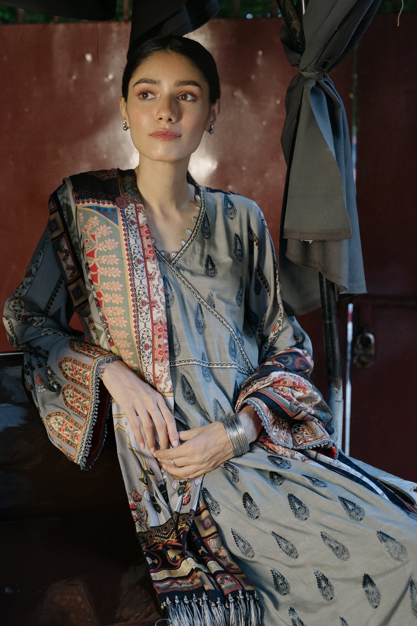 QLA-04 (Qalamkar - Qline Linen Collection 2019)