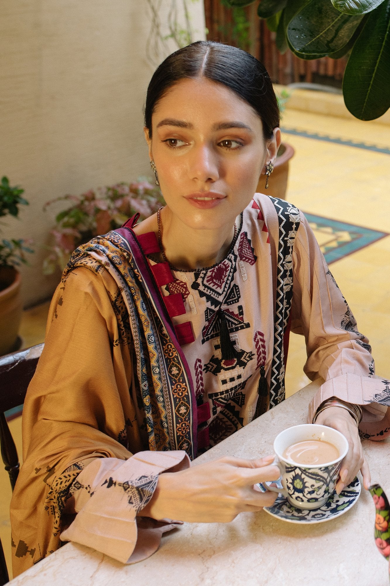 QLA-06 (Qalamkar - Qline Linen Collection 2019)