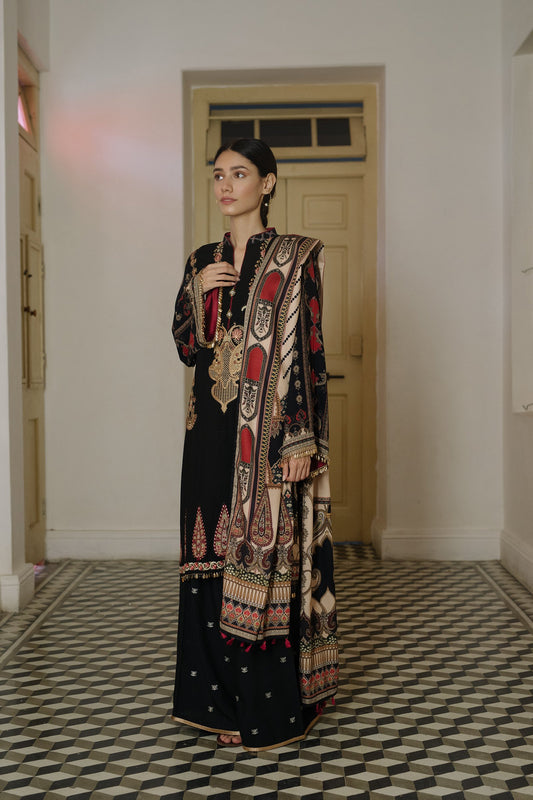 QLA-01 (Qalamkar - Qline Linen Collection 2019)