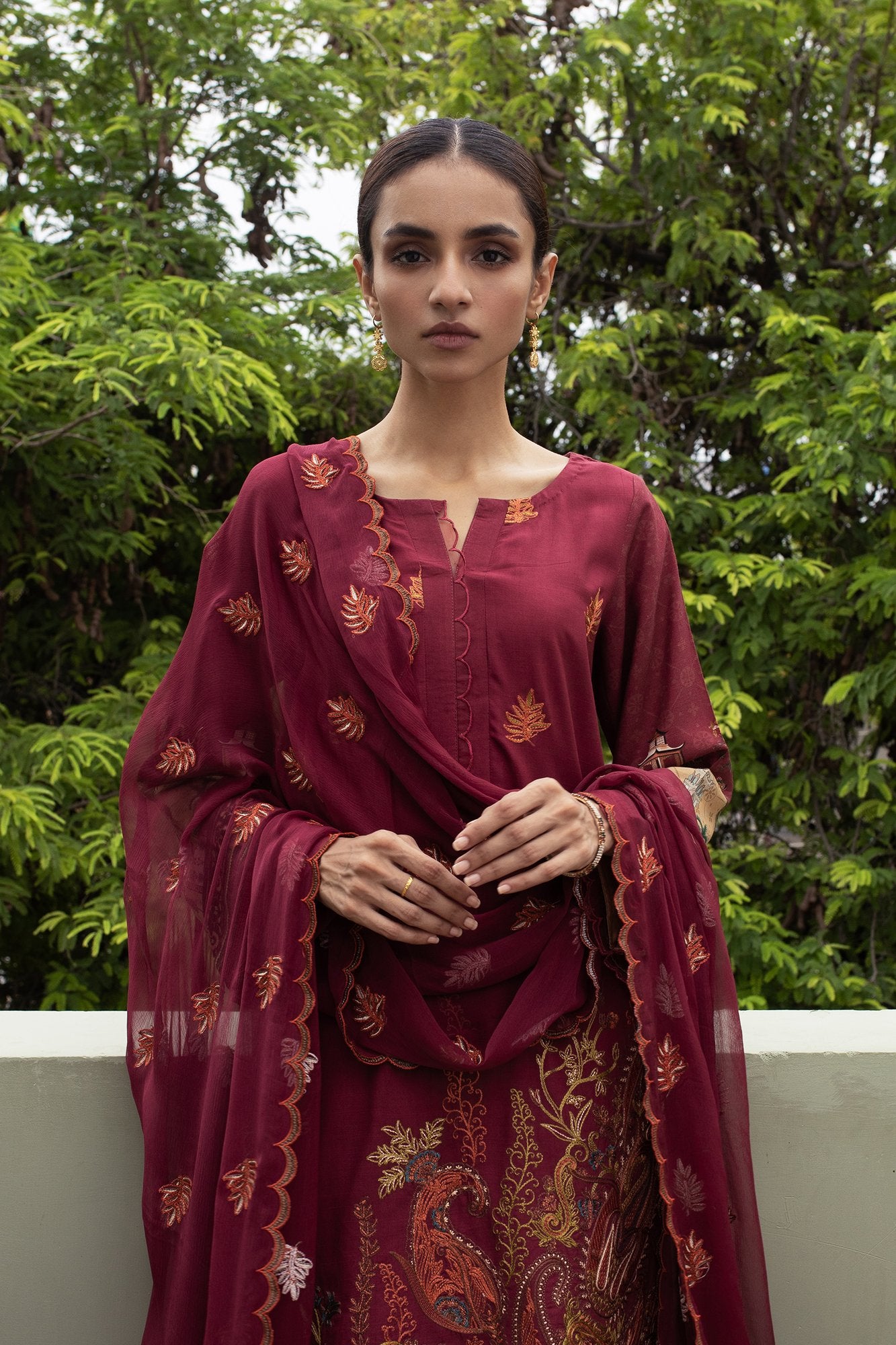 QLA-09 (Qalamkar - Qline Linen Collection 2019)