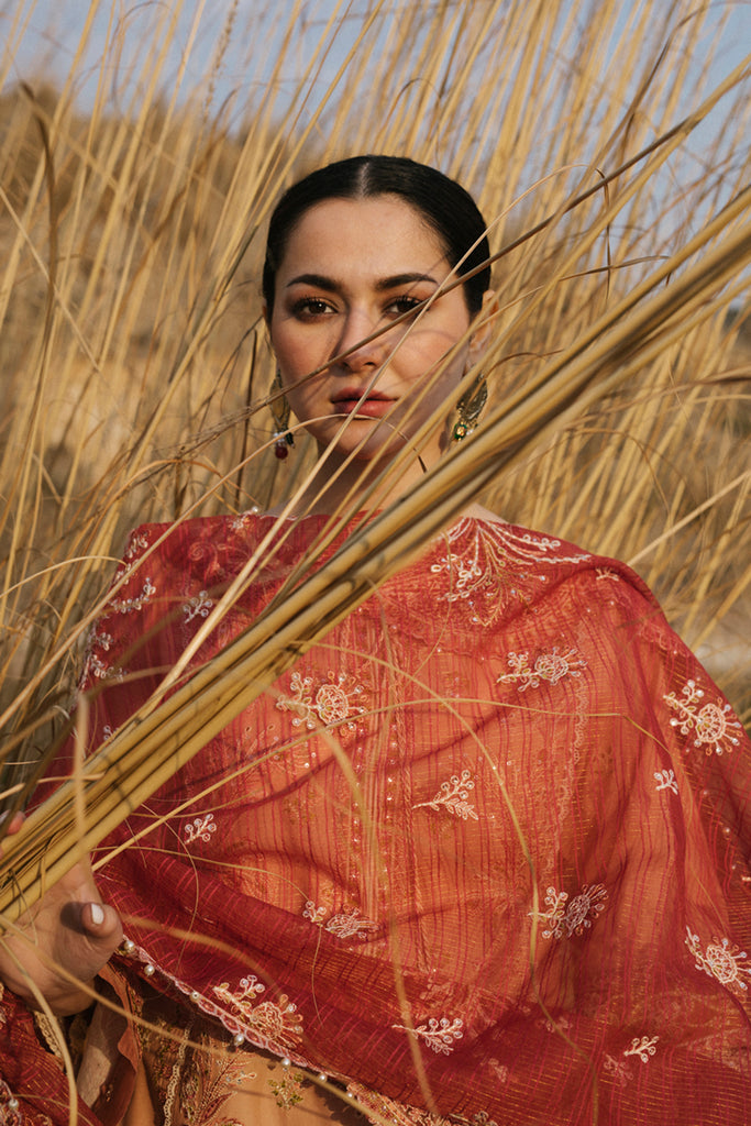 SS - 08 - SEFA | Qalamkar | Mirahil Luxury Lawn 2022