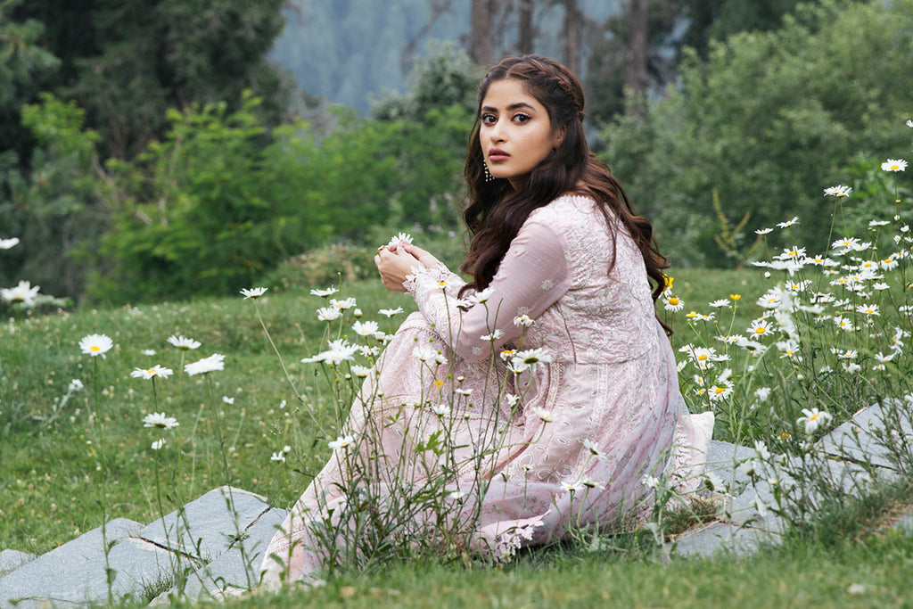 EB- 08 DAISY | Qalamkar | Luxury Festive Lawn Unstitched 2022