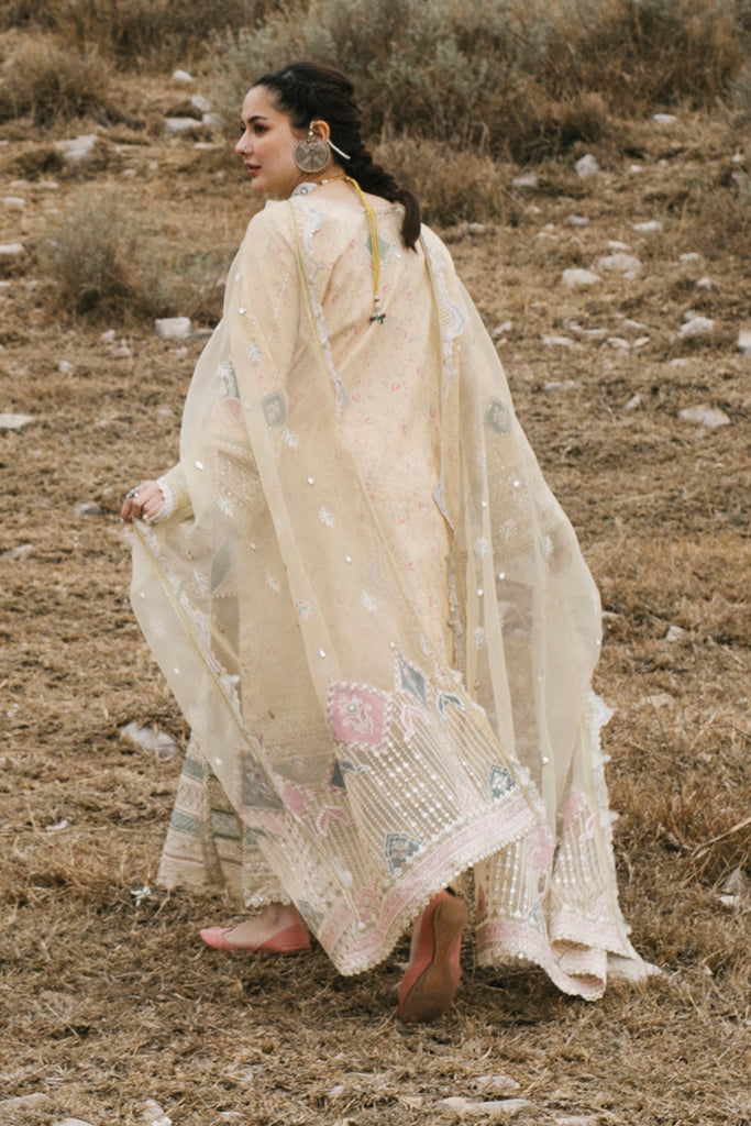 SS - 14 - SEHRAB | Qalamkar | Mirahil Luxury Lawn 2022
