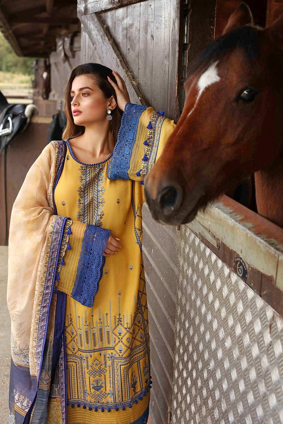 PF21 - 2B | Sobia Nazir | Unstitched Pre-Fall Collection 2021