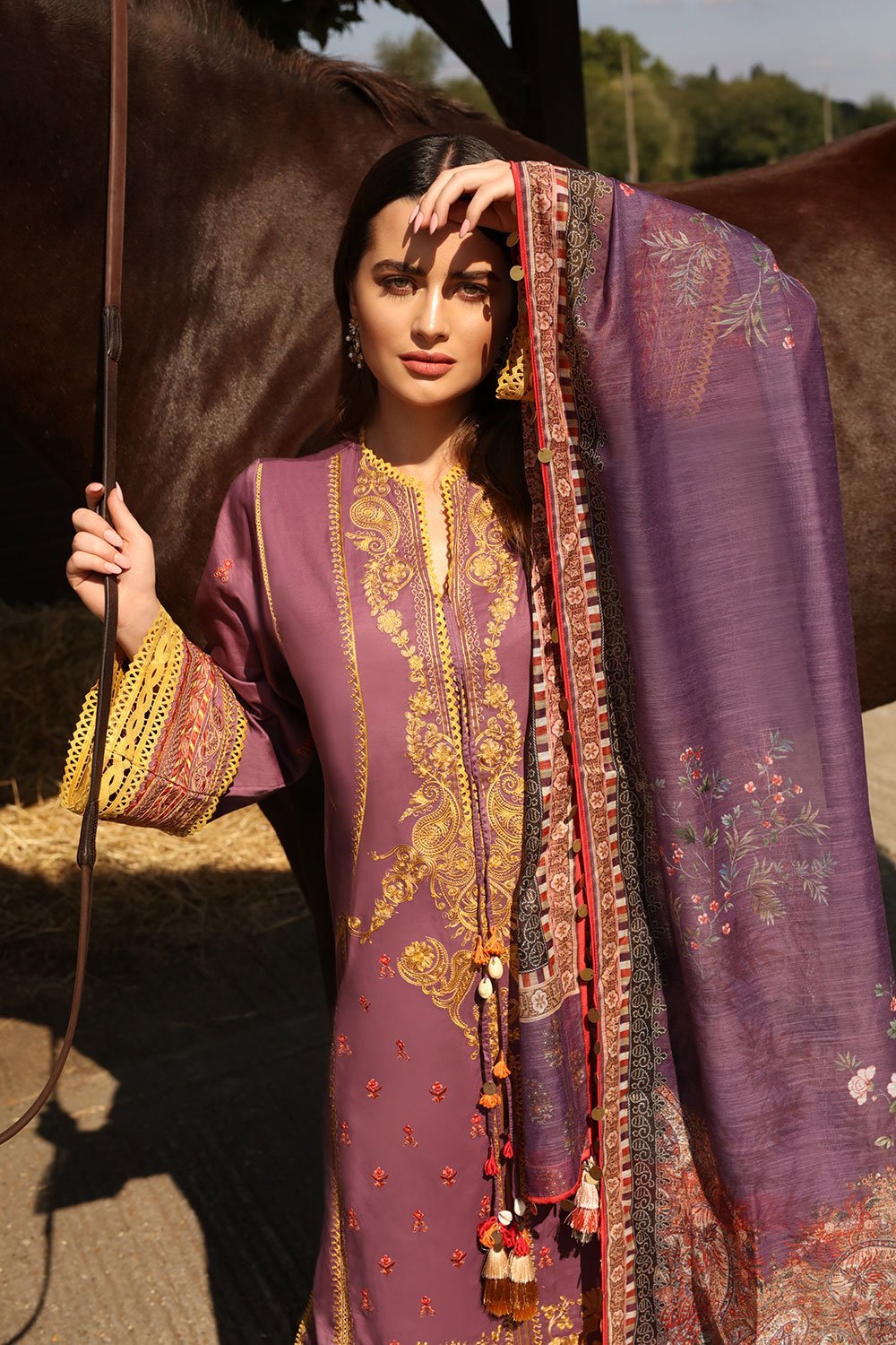 PF21 - 4A | Sobia Nazir | Unstitched Pre - Fall Collection 2021