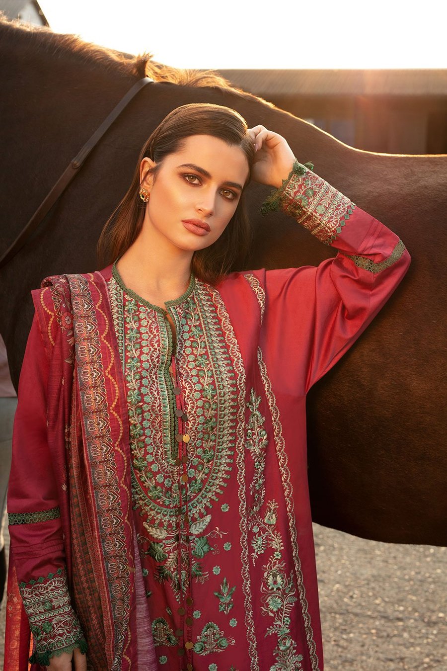 PF21 - 5A | Sobia Nazir | Unstitched Pre - Fall Collection 2021
