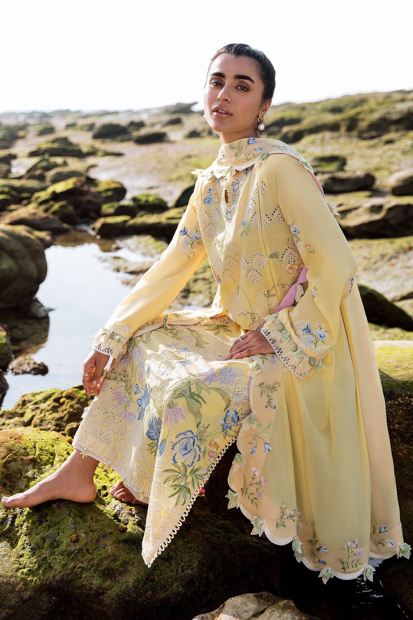 LANA (ZL23-4 A) | Zaha | Spring Summer Unstitched Lawn 2023