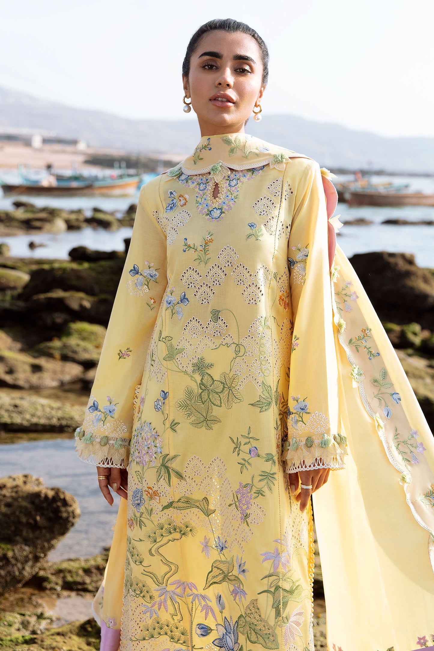 LANA (ZL23-4 A) | Zaha | Spring Summer Unstitched Lawn 2023