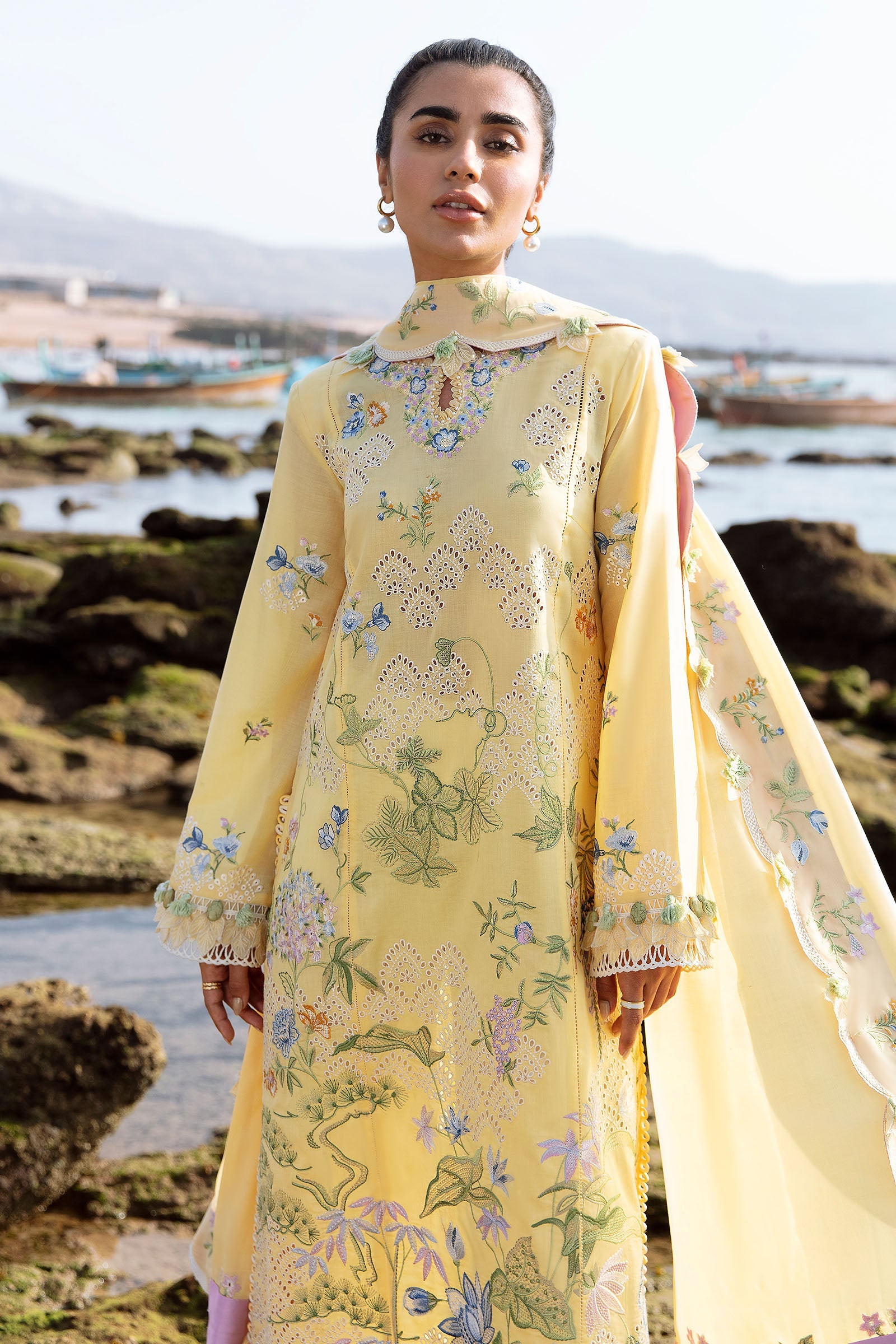 LANA (ZL23-4 A) | Zaha | Spring Summer Unstitched Lawn 2023