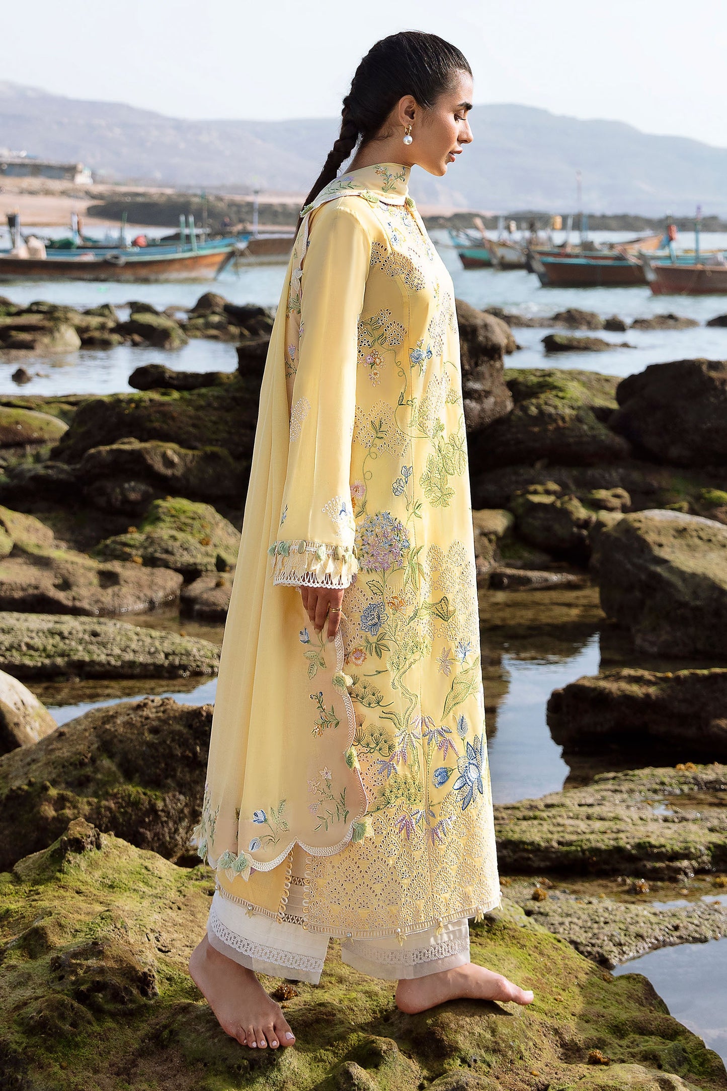 LANA (ZL23-4 A) | Zaha | Spring Summer Unstitched Lawn 2023
