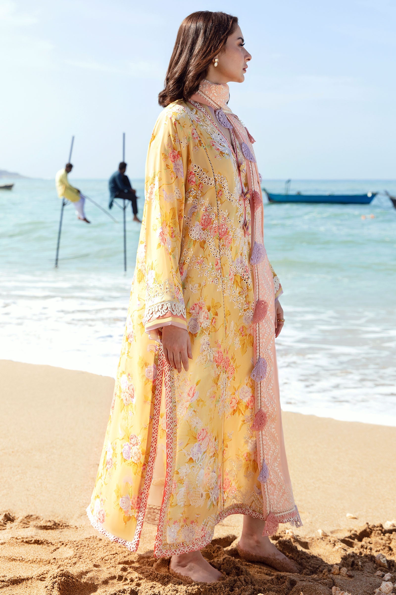 ZENEL (ZL23-9 A) | Zaha | Spring Summer Unstitched Lawn 2023