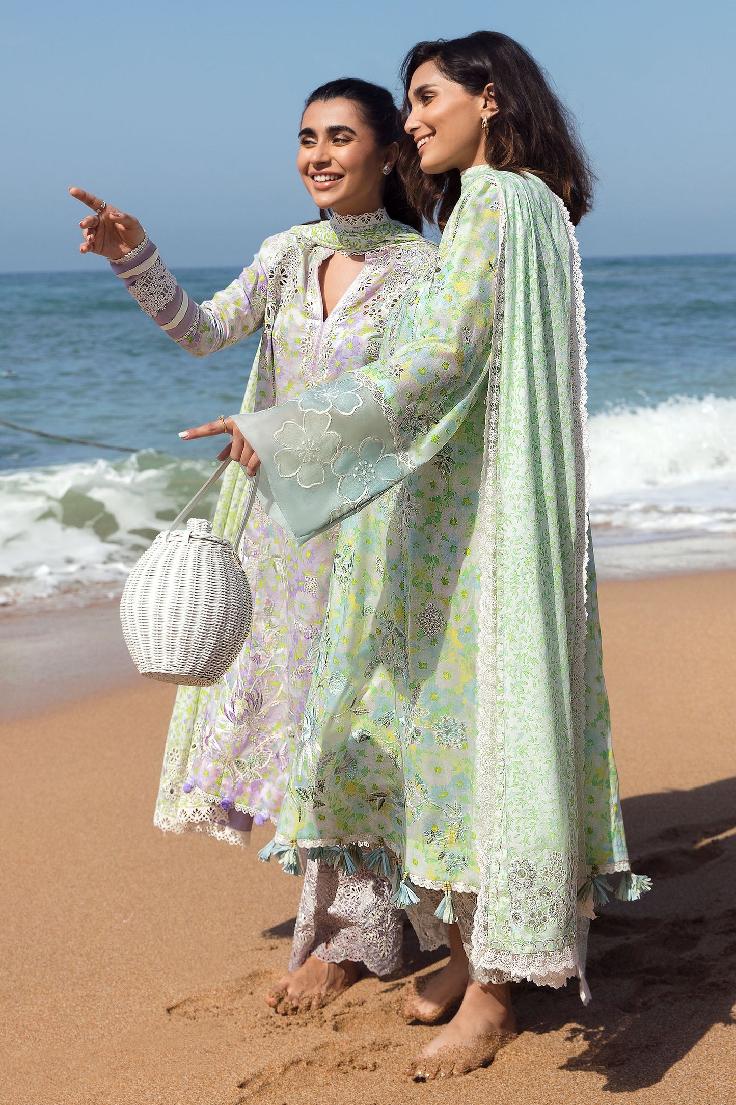 ELA (ZL23-3 B) | Zaha | Spring Summer Unstitched Lawn 2023