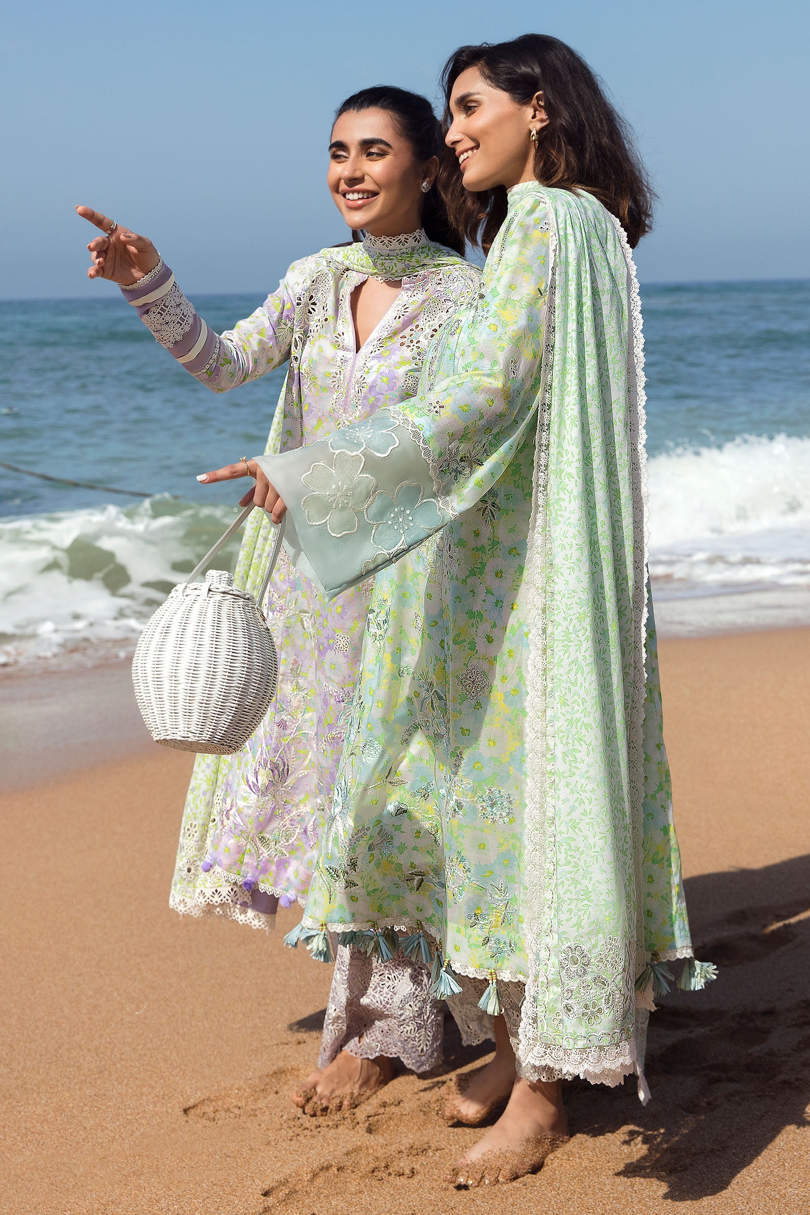 ELA (ZL23-3 B) | Zaha | Spring Summer Unstitched Lawn 2023
