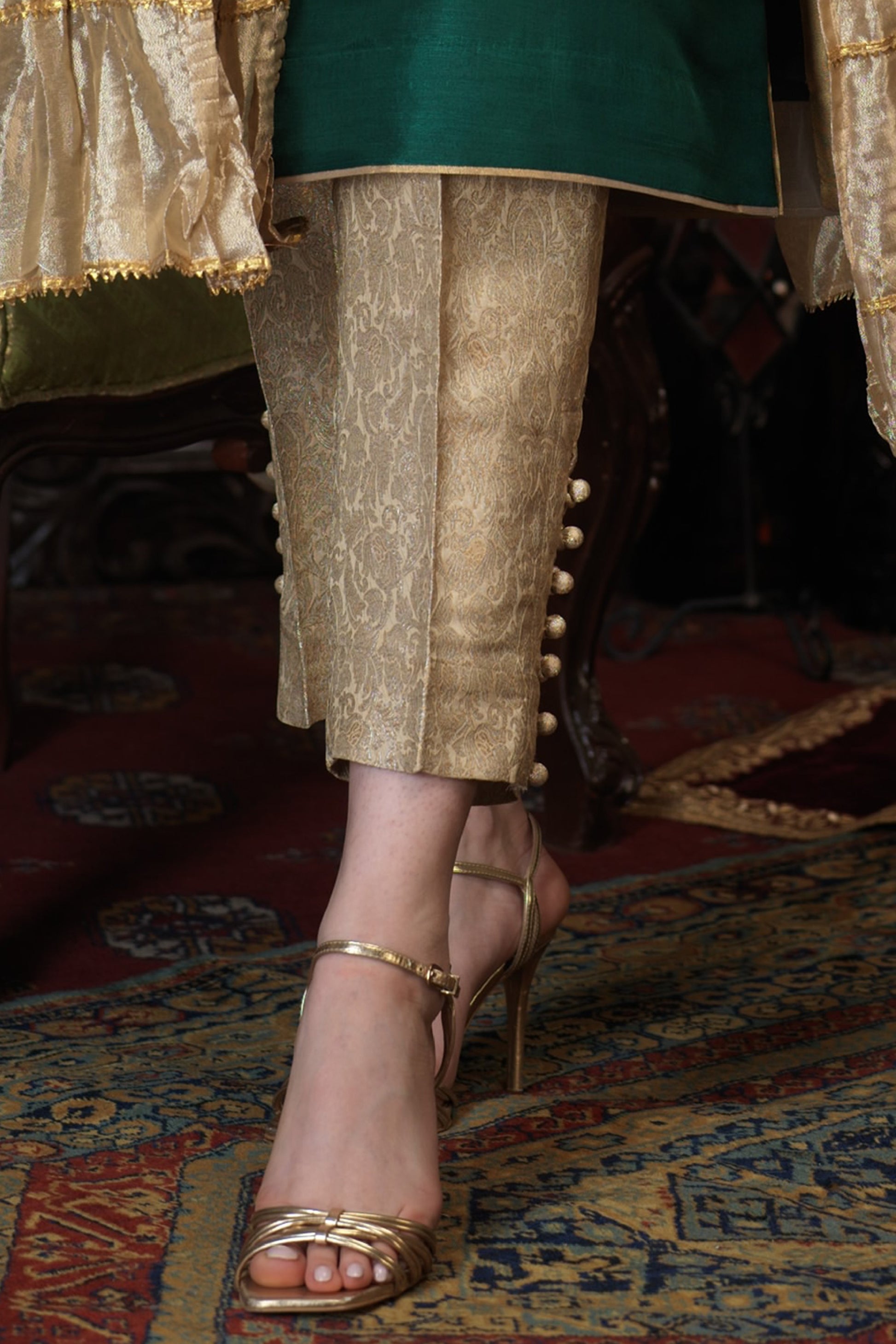 Amaani A | Zaaviay | Arzish | Raw Silk Collection | Ready to Wear