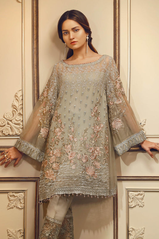 Pastel Perfection (Baroque Chantelle Embroidered Chiffon)