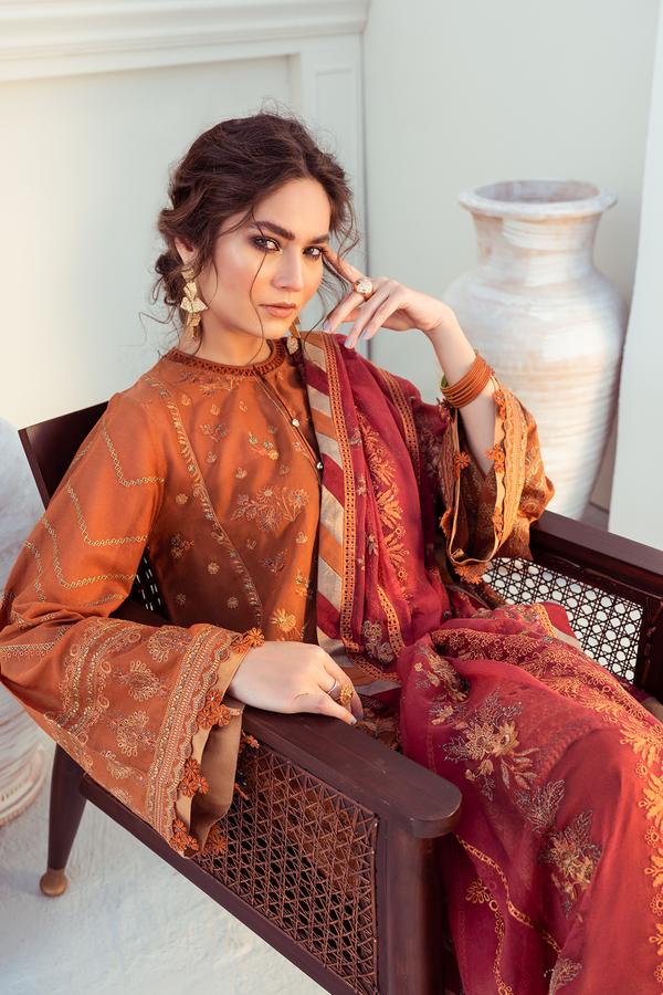 SIENNA | Baroque | Swiss Voile Lawn Collection 2021