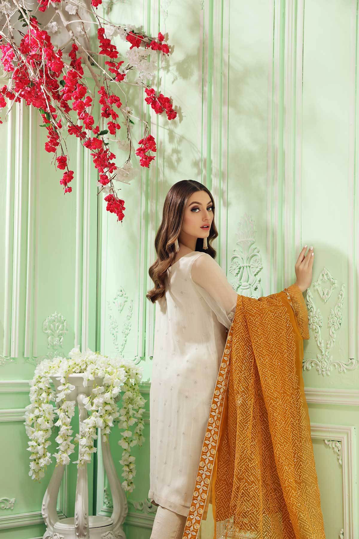 Jaune Soleil CCE-03 | House of Charizma | Celine | Unstitched Collection 2020