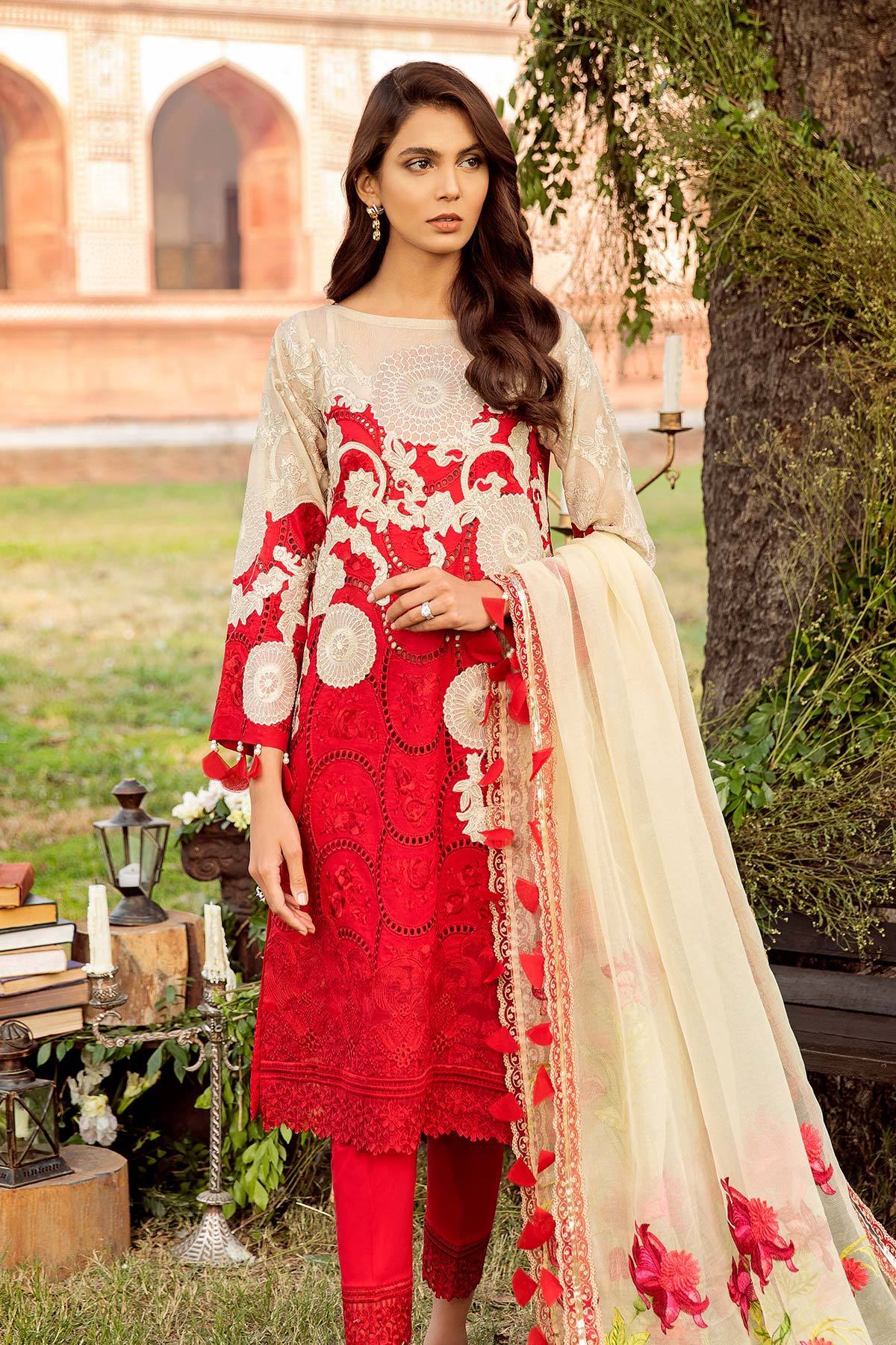 Signature Lawn SS-07-A | House of Charizma | Spring Summer Embroidered Lawn 2020