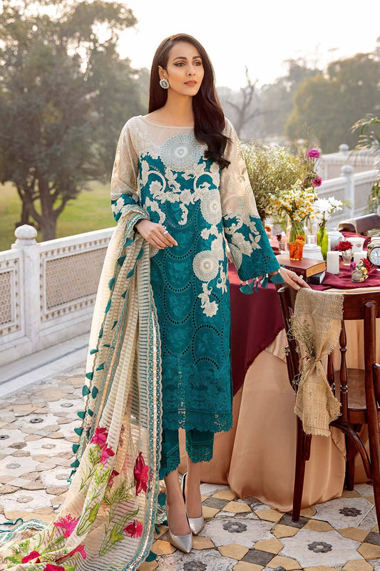 Signature Lawn SS-07-B | House of Charizma | Spring Summer Embroidered Lawn 2020