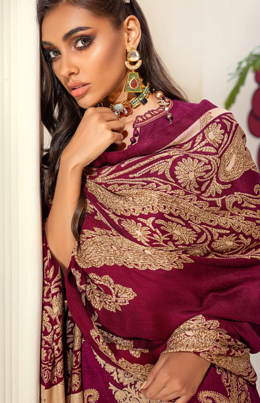 M203-12B-BO | Sana Safinaz | Muzlin Winter'20