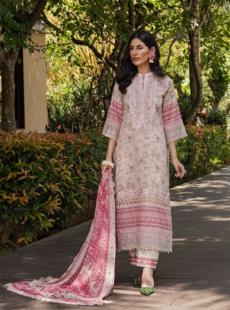 Floral Bliss - 7B | Zainab Chottani | Tahra Lawn 2022