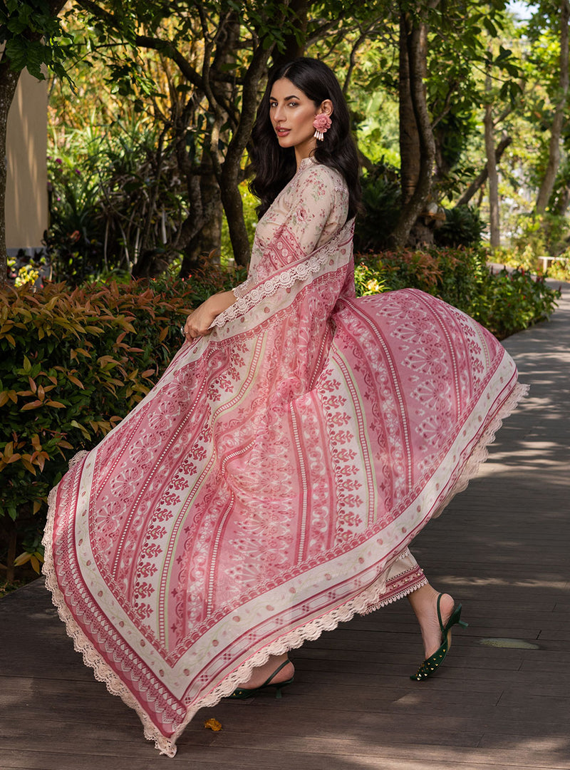 Floral Bliss - 7B | Zainab Chottani | Tahra Lawn 2022