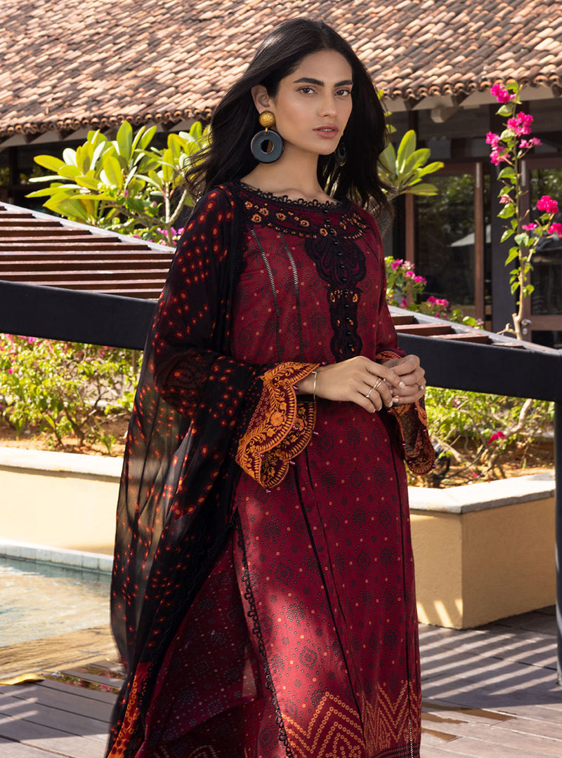 Chunri Fusion - 9A | Zainab Chottani | Tahra Lawn 2022