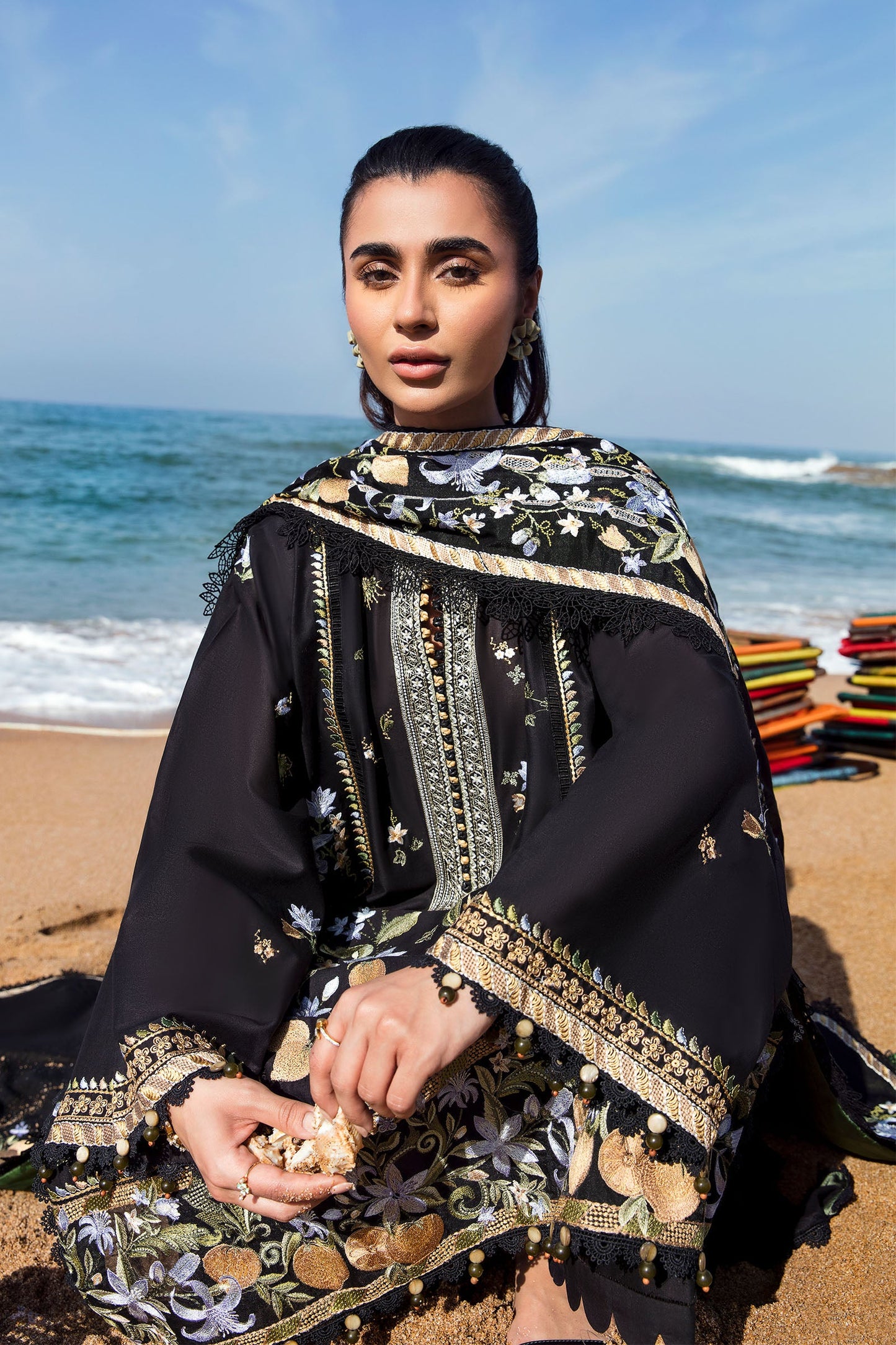 LEYA (ZL23-7 B) | Zaha | Spring Summer Unstitched Lawn 2023