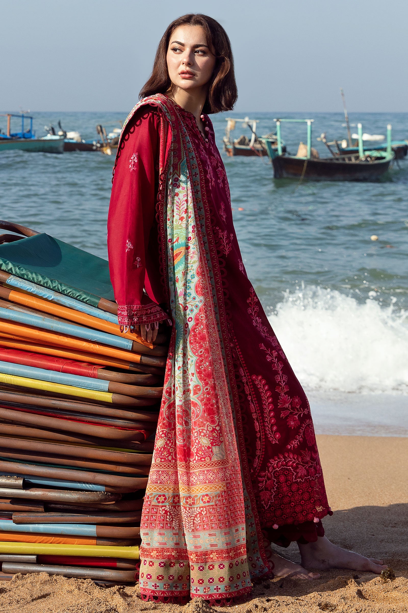 EIRA (ZL23-10 B) | Zaha | Spring Summer Unstitched Lawn 2023