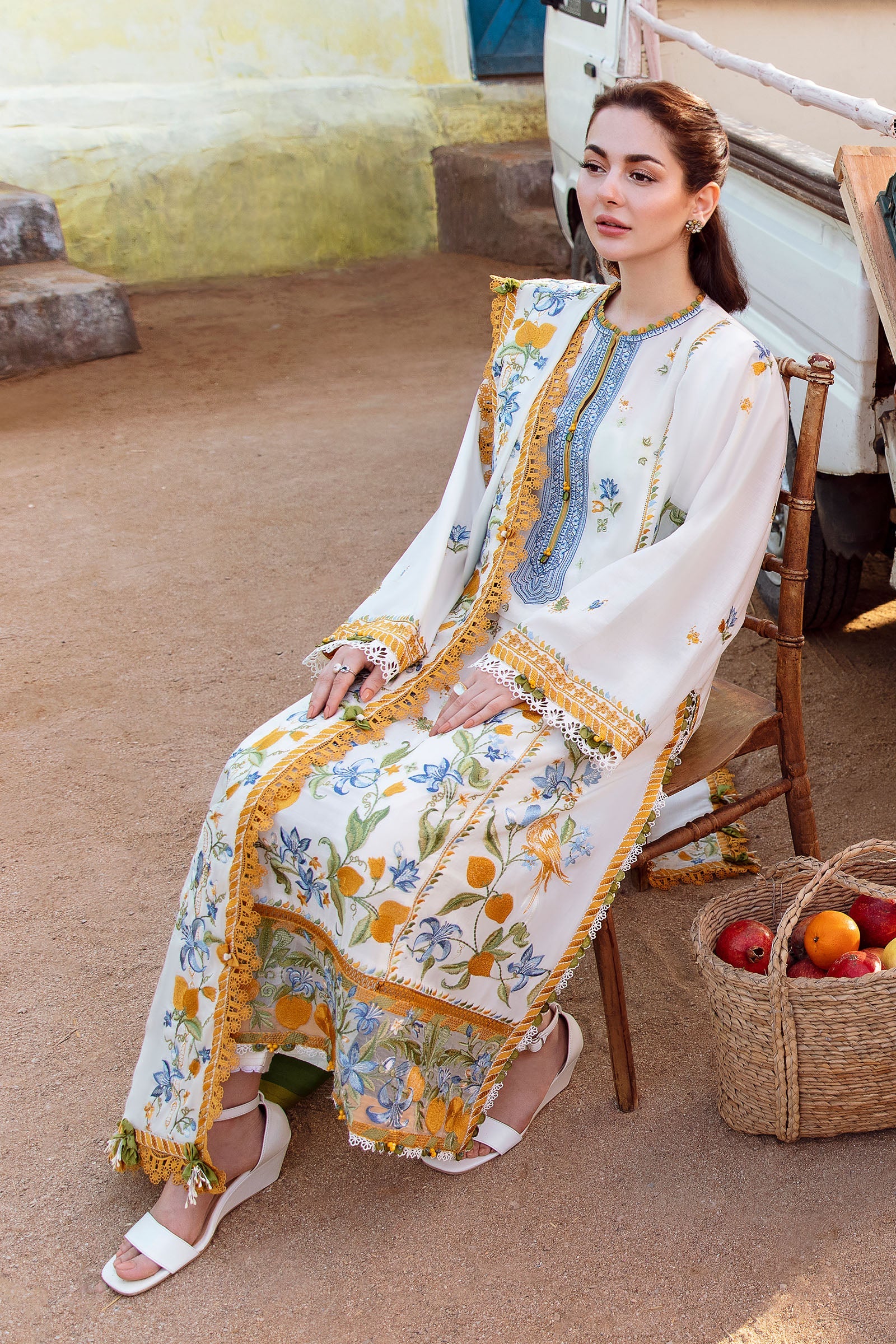 LEYA (ZL23-7 A) | Zaha | Spring Summer Unstitched Lawn 2023