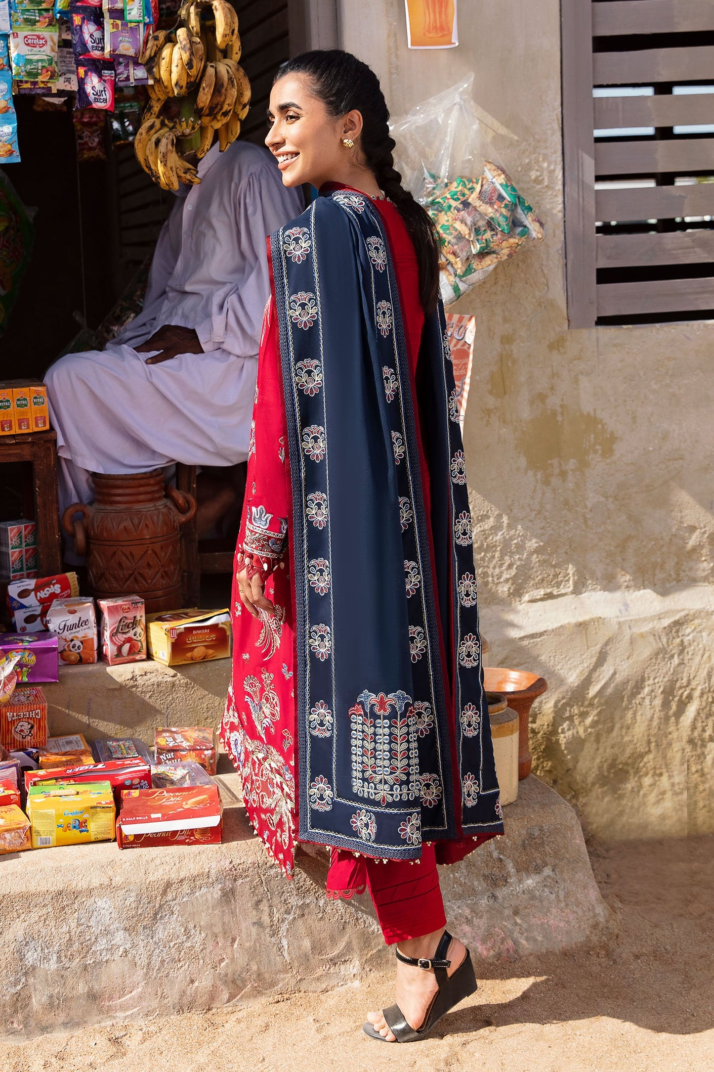 GIZEM (ZL23-5 A) | Zaha | Spring Summer Unstitched Lawn 2023
