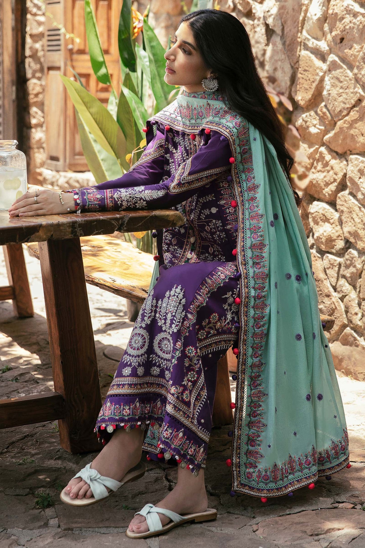 ARIANA (ZF22-06) | Zaha | Festive Lawn Unstitched 2022