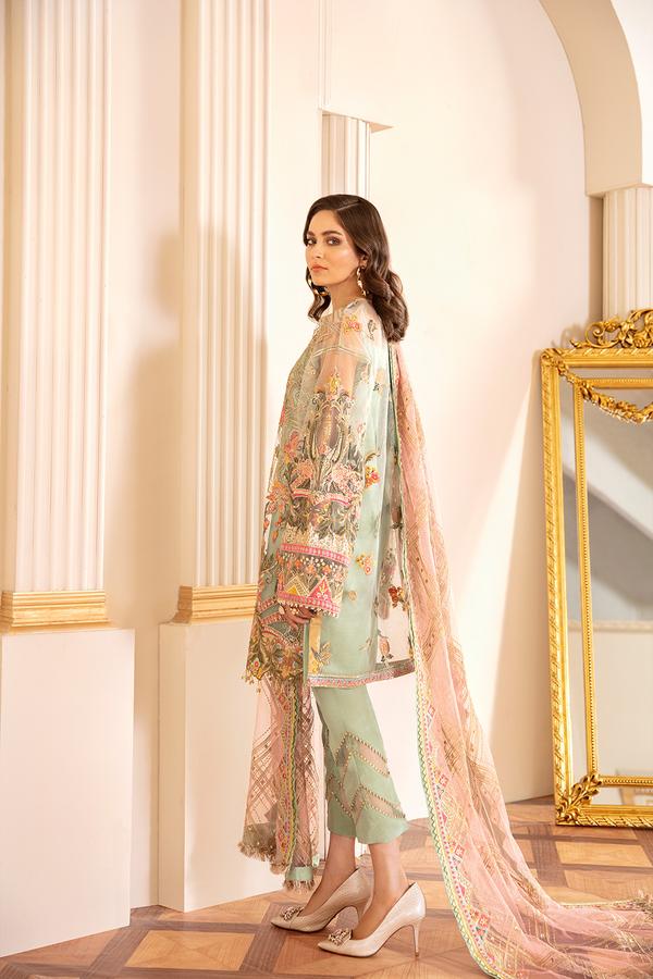 Capri Sea | Baroque | Chantelle | Embroidered Chiffon