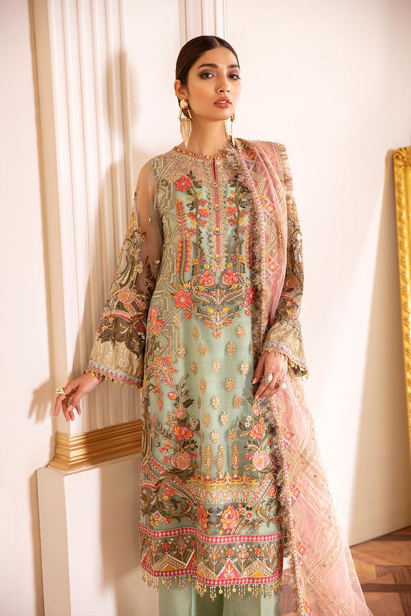 Capri Sea | Baroque | Chantelle | Embroidered Chiffon