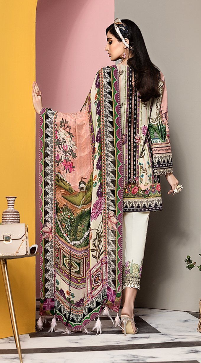 Sophia | VL20-01A | Anaya by Kiran Chaudhry | Viva Lawn'20