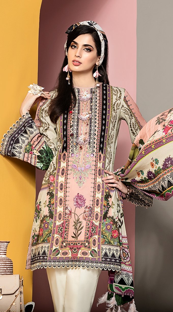 Sophia | VL20-01A | Anaya by Kiran Chaudhry | Viva Lawn'20