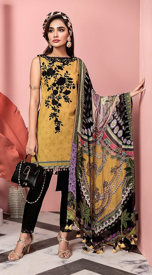 Lucia | VL20-02A | Anaya by Kiran Chaudhry | Viva Lawn'20