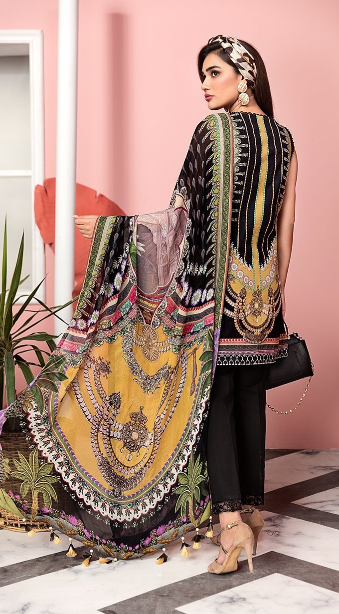 Lucia | VL20-02A | Anaya by Kiran Chaudhry | Viva Lawn'20