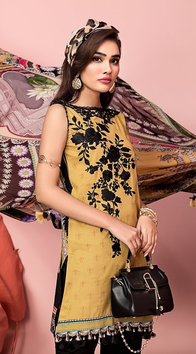 Lucia | VL20-02A | Anaya by Kiran Chaudhry | Viva Lawn'20