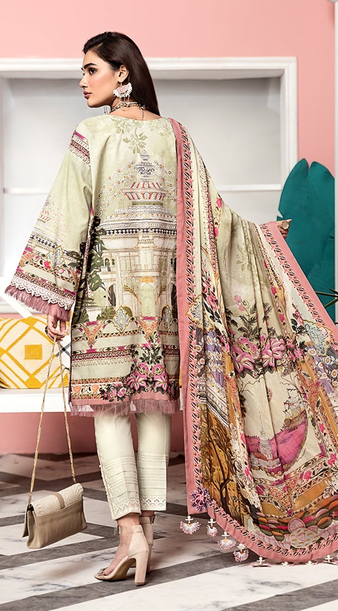 Zoe | VL20-03B | Anaya by Kiran Chaudhry | Viva Lawn'20