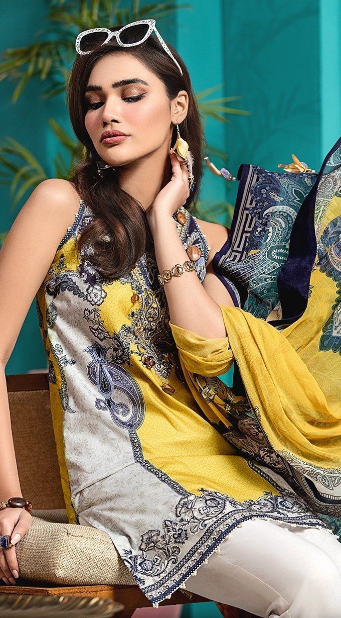 Natalia | VL20-06A | Anaya by Kiran Chaudhry | Viva Lawn'20