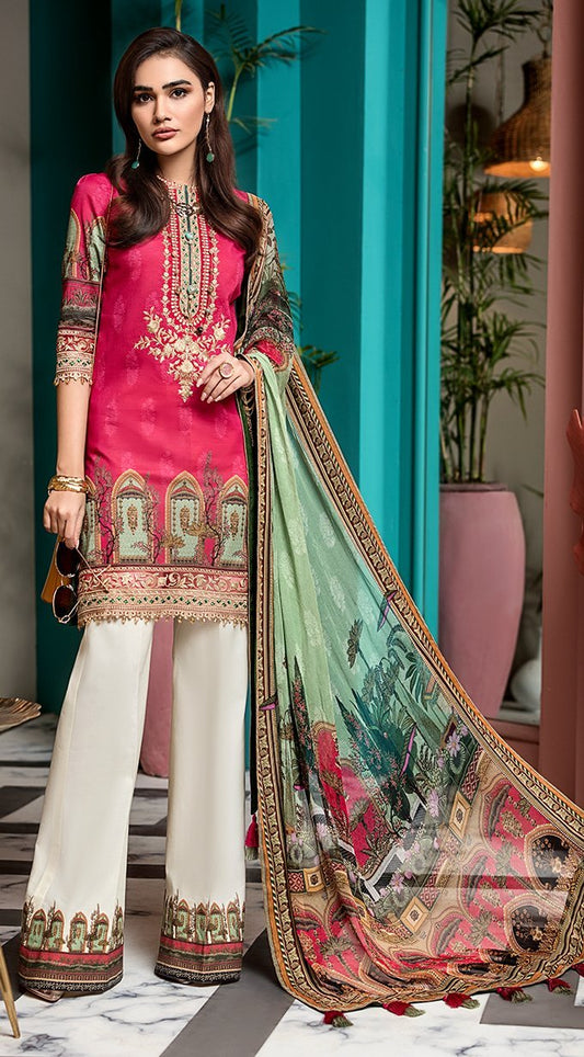 Carla | VL20-07B  | Anaya by Kiran Chaudhry | Viva Lawn'20